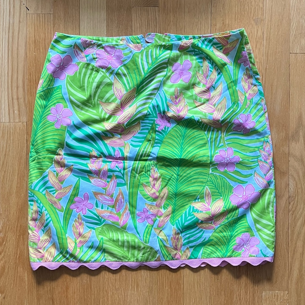 lilly pulitzer size 8 skirt
